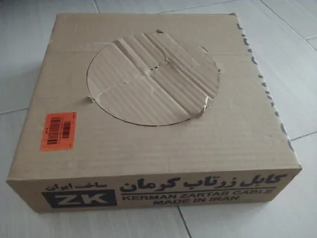 کابل آنتن زرنام کابل کرمان مدل 4.5C-2V طول 100 متر