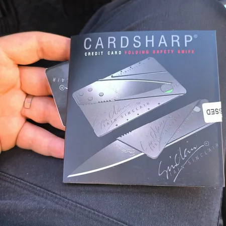 چاقوی سفری مدل کارتی تاشو سینکلر