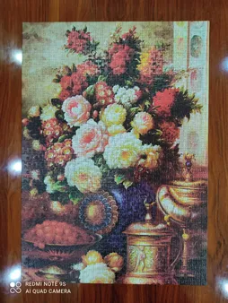 پازل 1000تکه فاکس پازل طرح گل کد 62168