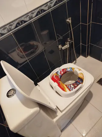 تبدیل توالت فرنگی کودک مادر شید طرح ماشین ها مدل Ms1892.20