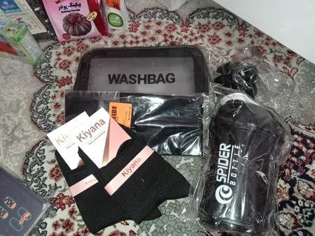 شیکر اسپایدر مدل سه تکه گنجایش 0.5 لیتر