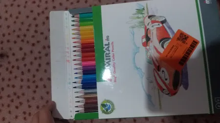 مداد رنگی 24 رنگ آدمیرال کد 761C طرح Astronaut