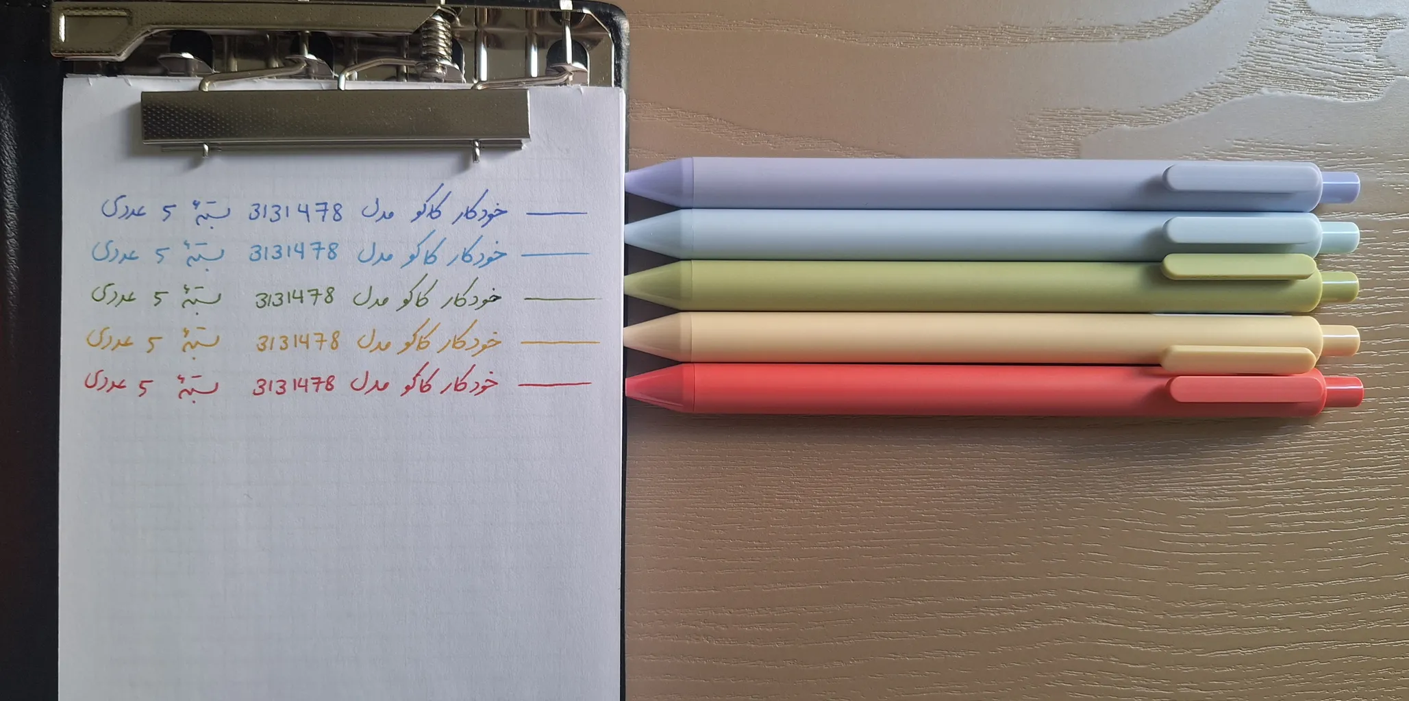 خودکار کاکو مدل 3131478 بسته 5 عددی