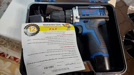 پیچ گوشتی شارژی  پی ای پی مدل cd-1201