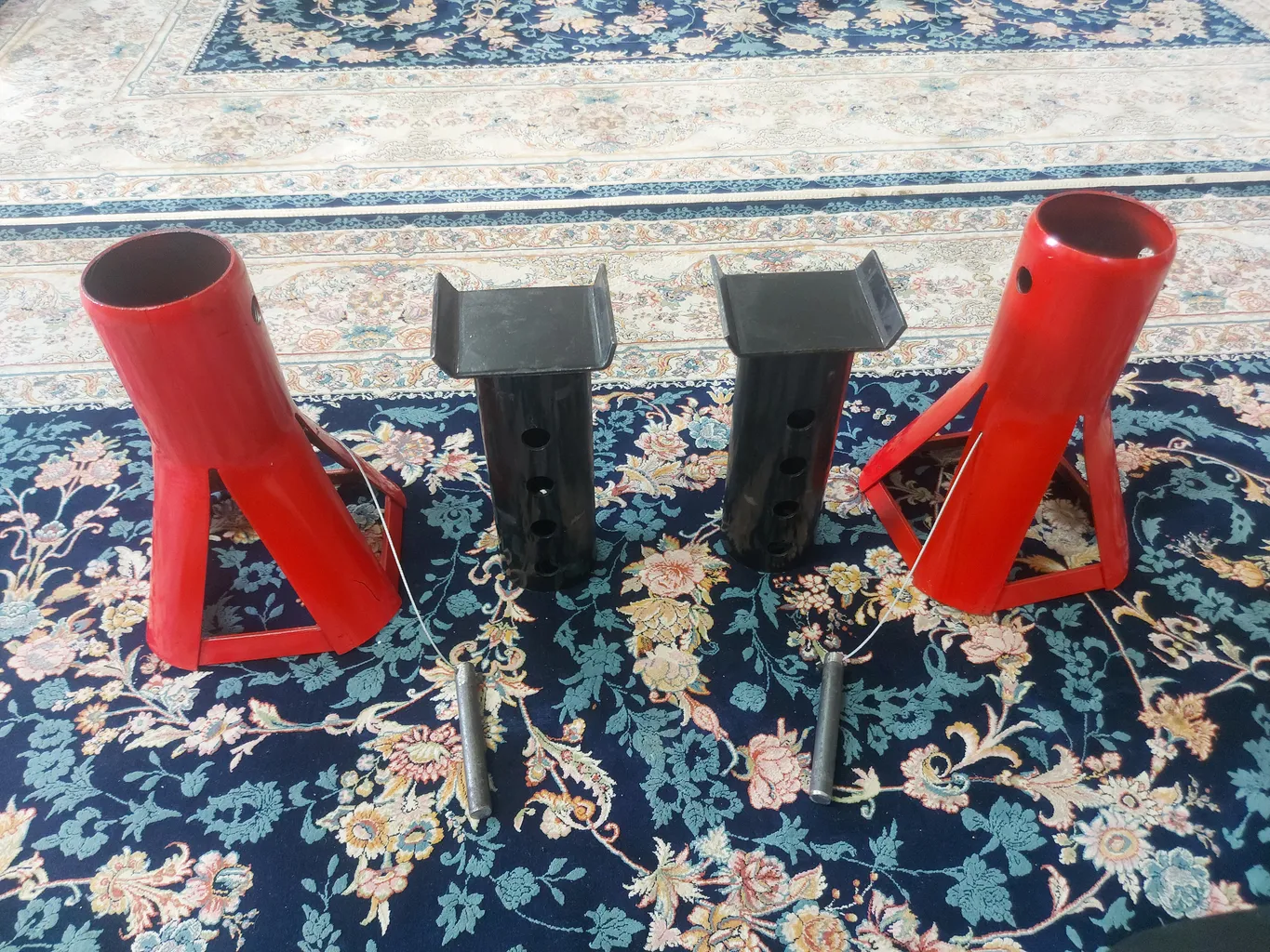 خرک خودرو هیدرو صنعت مدل HIDRO 4 TON ظرفیت 4 تن مجموعه 2 عددی