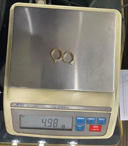 تجریه خرید گوشواره طلا کم اجرت 18 عیار زنانه گلدم مدل E-2311008