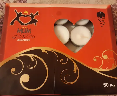 شمع وارمر رویا کندل مدل CVR2 بسته 50 عددی