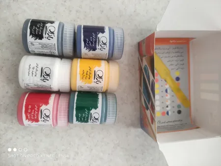 گواش 6 رنگ پارس مدل 006