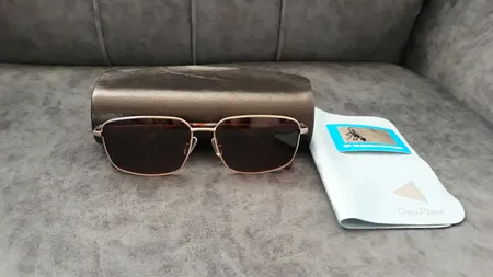 عینک آفتابی مردانه مدل 3372C81P02 Polarized Matte Metal