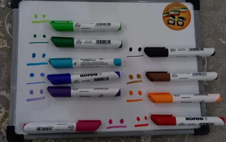 ماژیک وایت برد 6 رنگ کورس مدل K-Marker XW2