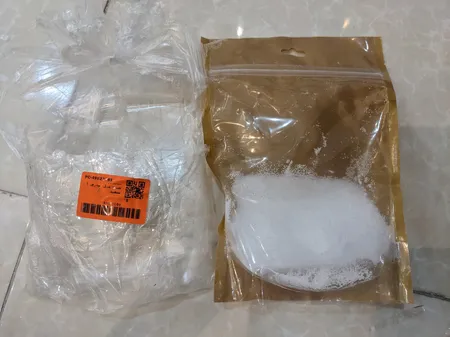 شمع مدل پودری