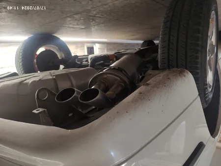 منبع اگزوز مدل بلوچی طرح دو لول مناسب برای پژو 405