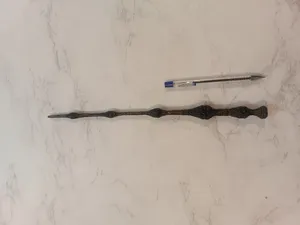 تجریه خرید اسباب بازی زینتی مدل چوب دستی هری پاتر طرح دامبلدور به همراه کارت قطار و نقشه غارتگر