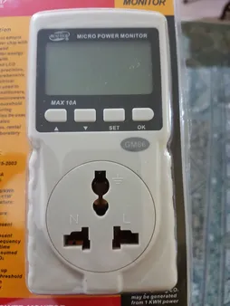 دستگاه سنجش میزان مصرف برق بنتک مدل GM86