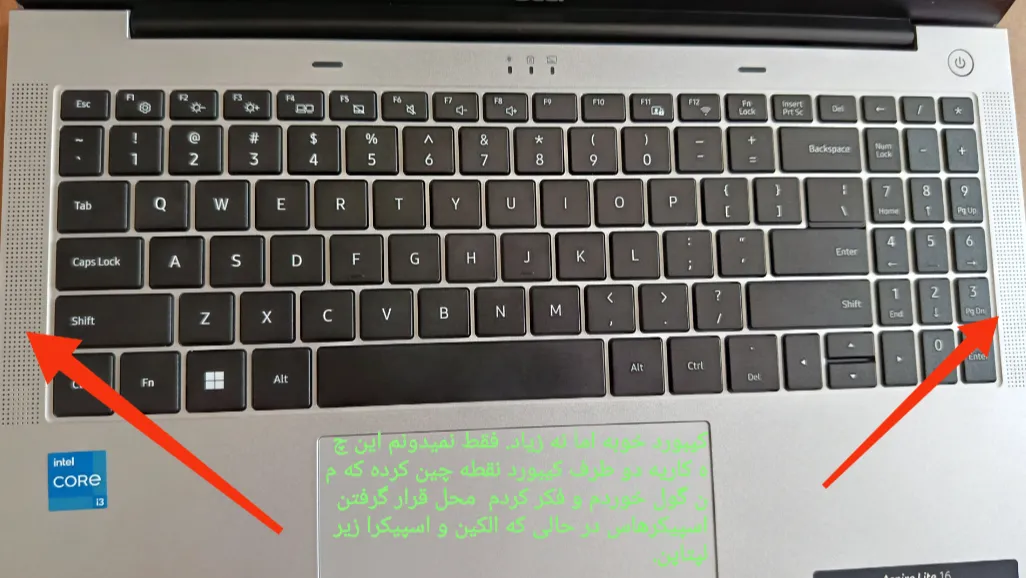 لپ تاپ 16 اینچی ایسر مدل Aspire Lite AL16-52P-31UT-i3 1305U-8GB DDR5 5200MHz-256GB SSD-IPS