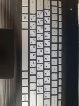 برچسب حروف فارسی کیبورد مدل T-kh