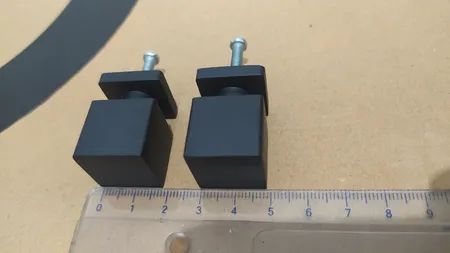 دستگیره کابینت مدل B-217 مکعبی مجموعه 2 عددی