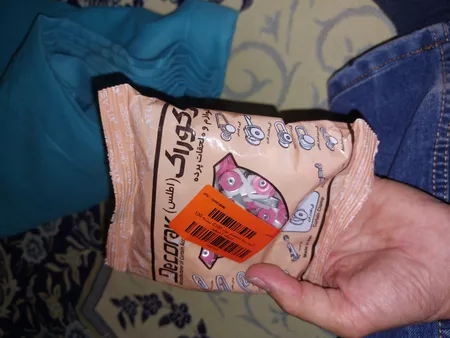 گیره پرده صمصام مدل G100 بسته 100 عددی