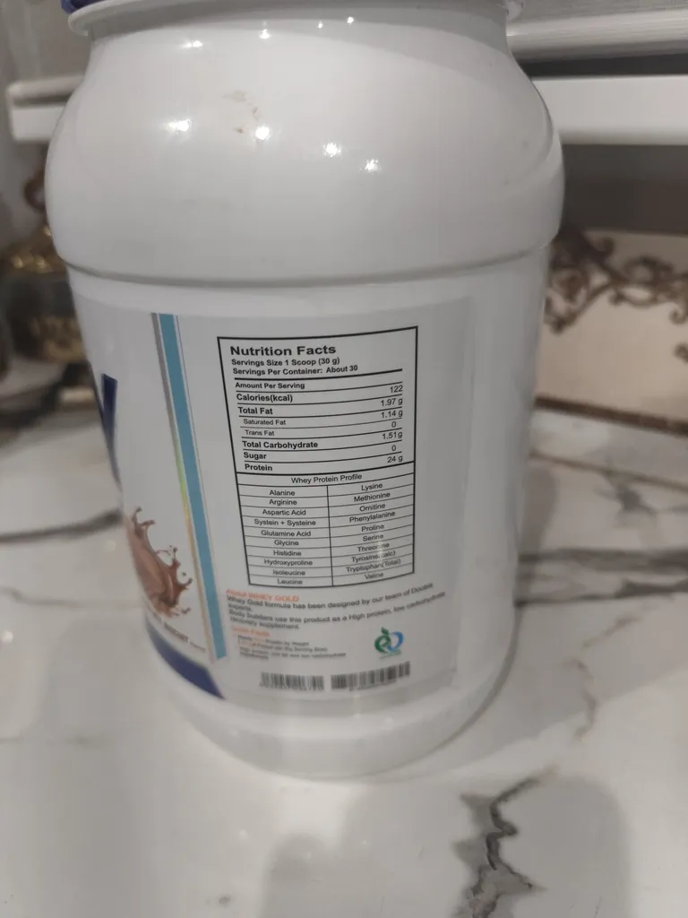 پودر وی گلد دوبیس - 908 گرم