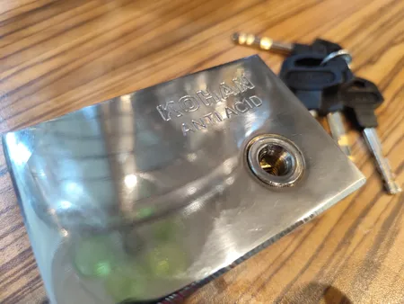 قفل کتابی کهن مدل KGD