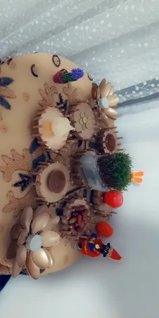 میخ چوبی آرنگ کد M036006_100 بسته 100 عددی