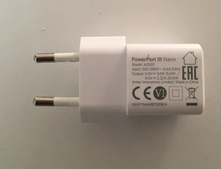 شارژر دیواری انکر مدل A2633