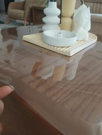 طلق رومیزی مدل کریستال ضخیم کد A60-T240