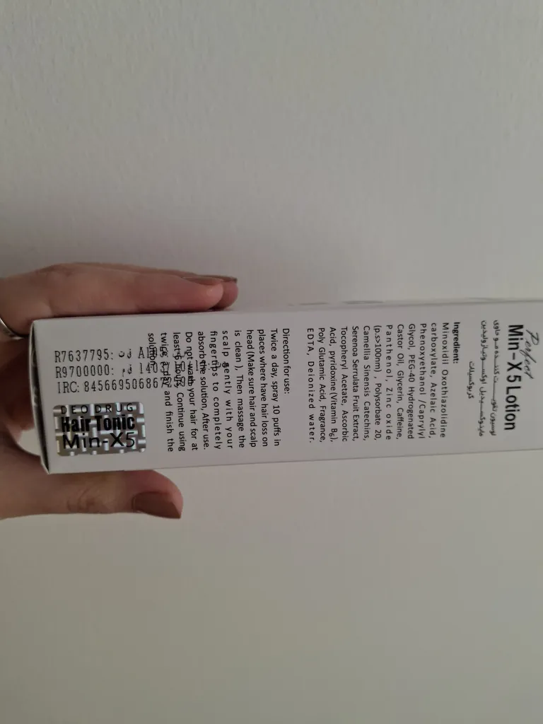 لوسیون ضد ریزش مو دئو دراگ مدل MinX5 حجم 100 میلی لیتر