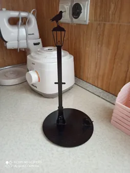 پایه رول دستمال کاغذی نیتا طرح قفس