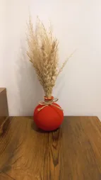 دسته گل خشک مدل خوشه گندم کد 40