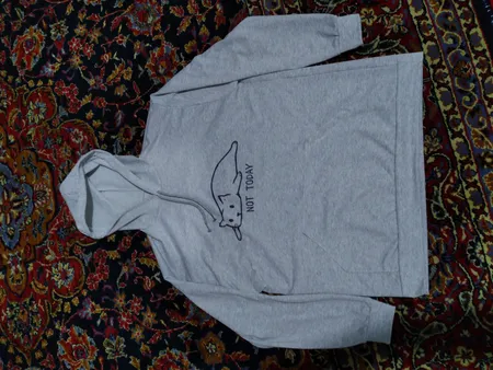 هودی زنانه طرح Not Today کد S361