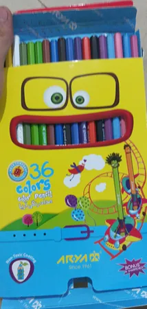 مداد رنگی 36 رنگ آریا مدل 3018