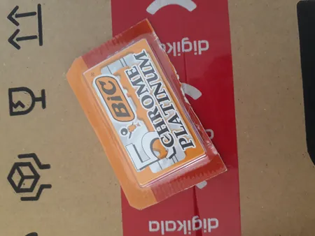 تیغ یدک بیک مدل Platinum Chromium Double Edge