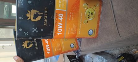 روغن موتور مگلوب مدل Calci Tec 10W-40 حجم 5 لیتر