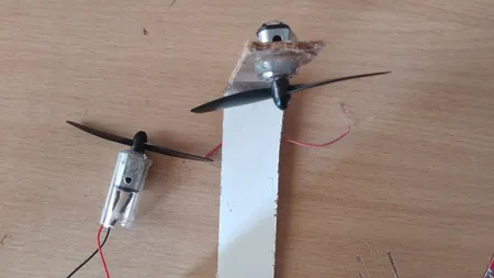 موتور و ملخ ربات مدل N20 بسته 2 عددی