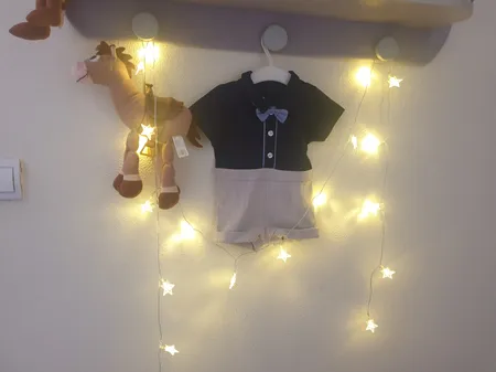 ریسه ال ای دی طرح ستاره 5 متری