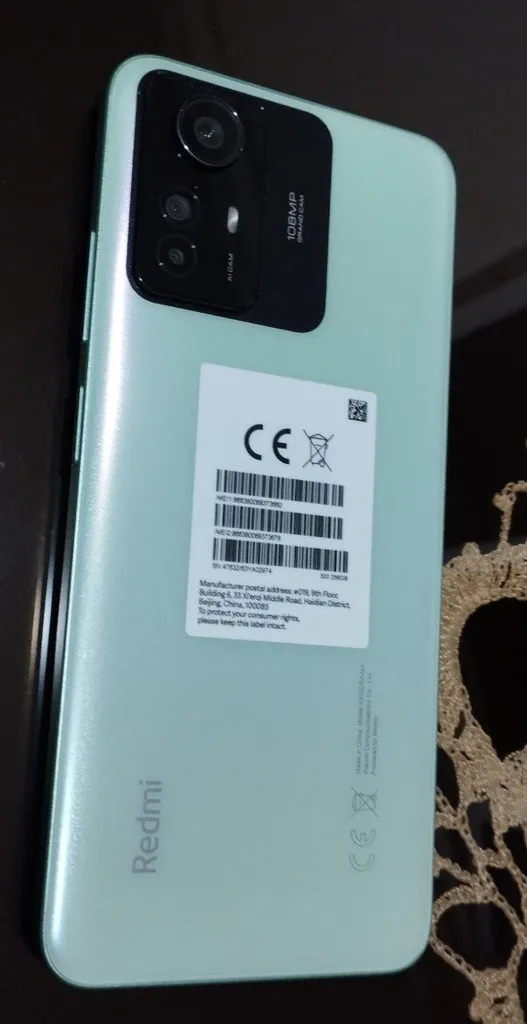 گوشی موبایل شیائومی مدل Redmi Note 12S دو سیم کارت ظرفیت 256 گیگابایت و رم 8 گیگابایت