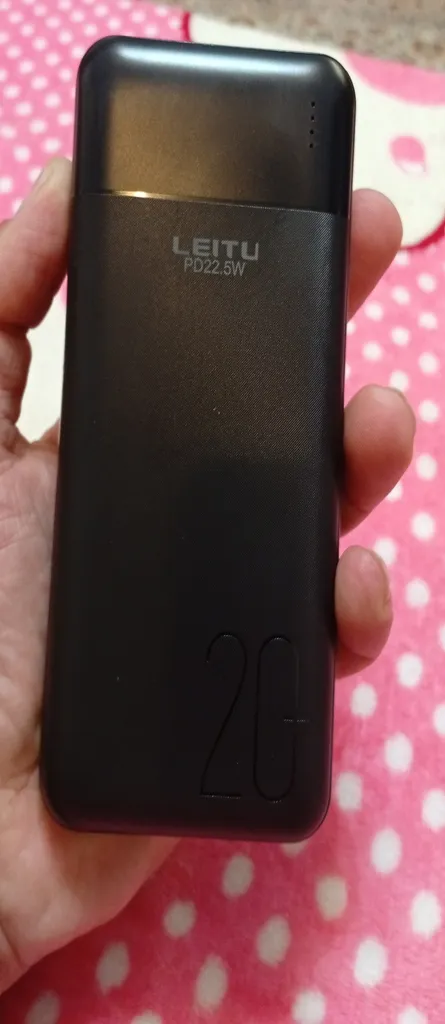 پاوربانک لیتو مدل LP-58 ظرفیت 20000 میلی آمپر ساعت