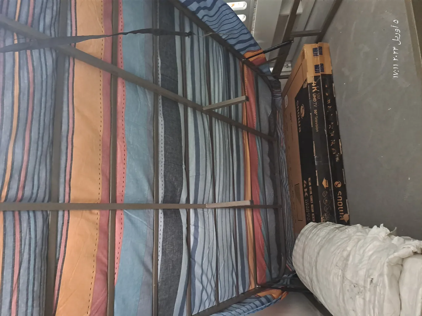 کفی تخت خواب دو نفره مدل جک 1200 نیوتون سایز 200×160 سانتی متر