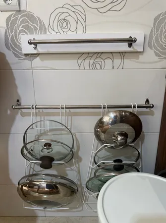 آویز حوله سایا کابینت مدل دیواری ضدآب H1