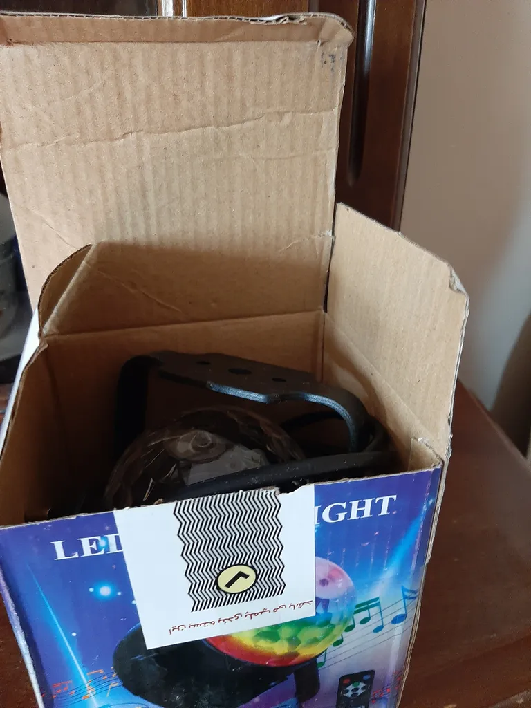 رقص نور مدل RGB