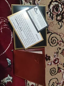 تجریه خرید کیف پول چرم بارز مدل DM13.1