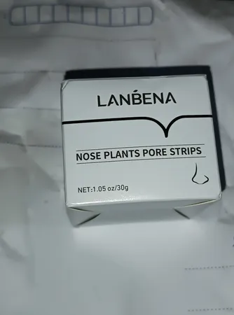 ماسک بینی لنبنا مدل سر سیاه مناسب انواع پوست وزن 30 گرم