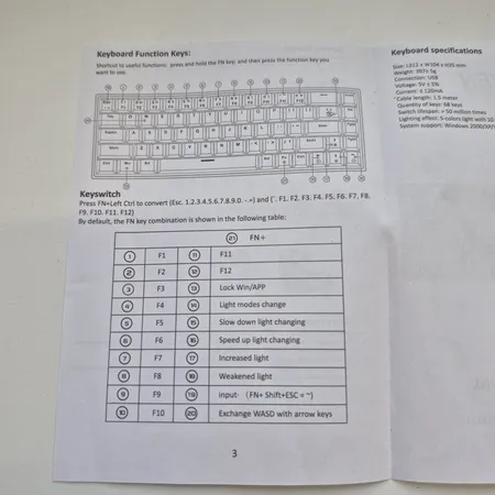 کیبورد گیمینگ ایلون مدل TORPEDO