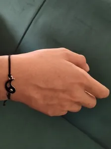 تجریه خرید دستبند مدل دوستی یین و یانگ کارما بسته 2 عددی