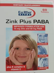 تجریه خرید قرص زینک پلاس پابا یوروویتال بسته 60 عددی