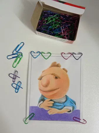 گیره کاغذ پنتر مدل متالیک سایز 28 میلی متر