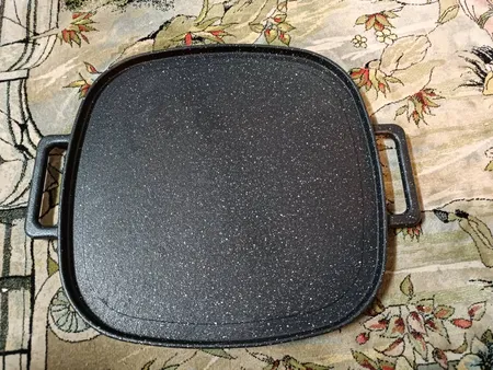 تابه گریل طرح مربع مدل دسته دار سایز 29