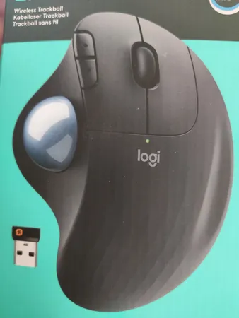 ماوس بی سیم لاجیتک مدل MX ERGO TRACKBALL