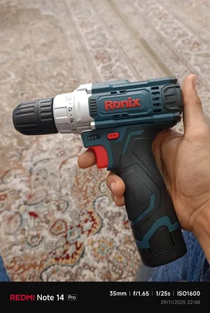 دریل پیچ گوشتی شارژی رونیکس مدل 8613